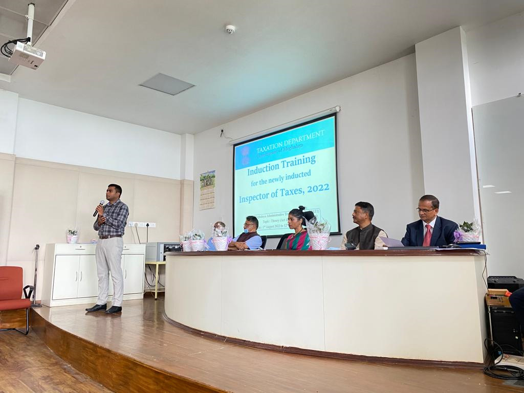 Induction Training for the newly inducted Inspector of Taxes, 2022
